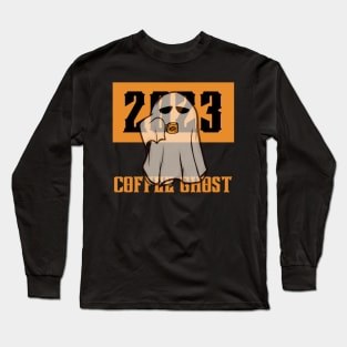 2023 coffee Ghost Long Sleeve T-Shirt